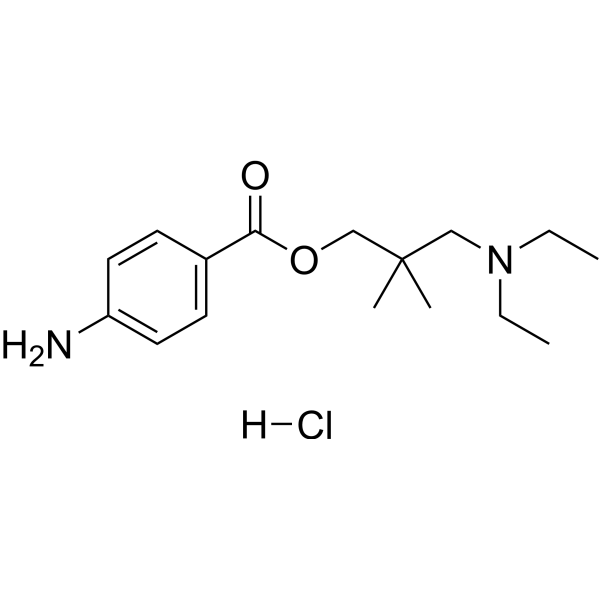 Dimethocaine hydrochloride (Larocaine hydrochloride) 553-63-9